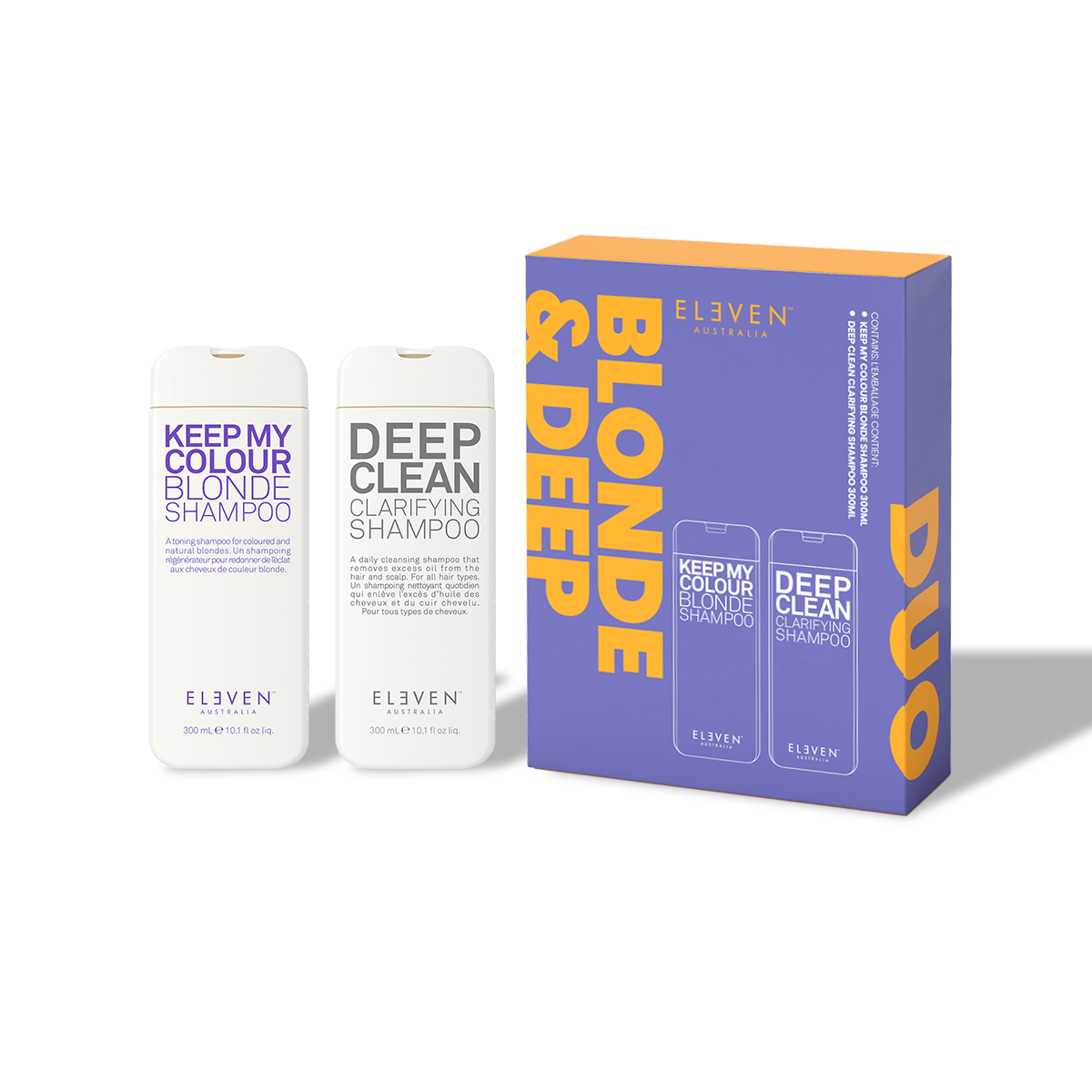 Blonde & Deep Clean Shampoo Duo