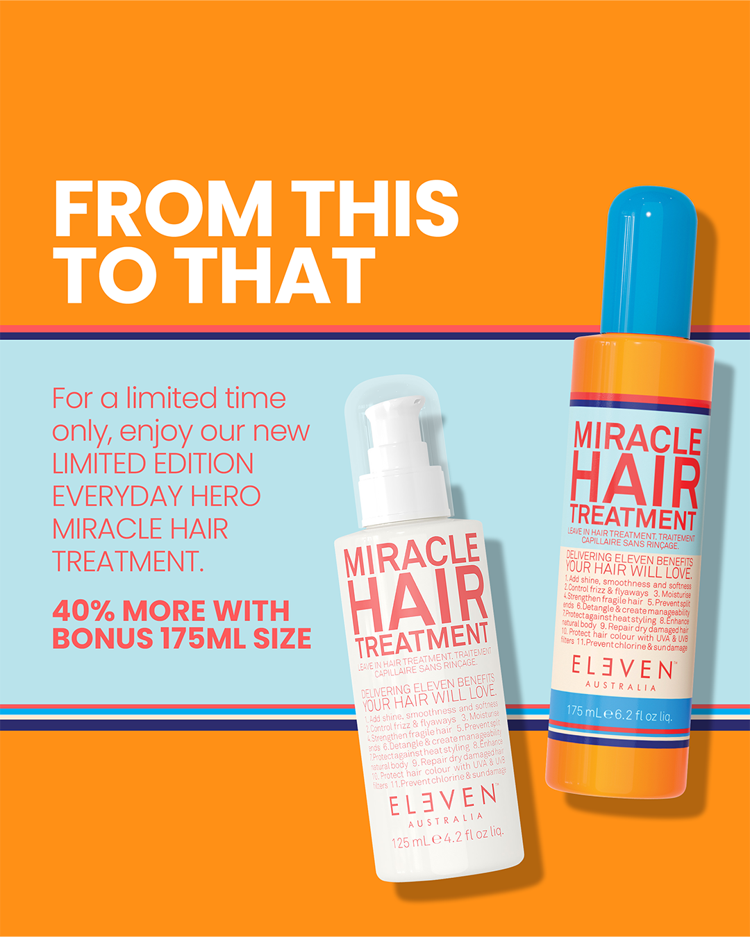 EVERYDAY HERO MIRACLE HAIR TREATMENT 175ml