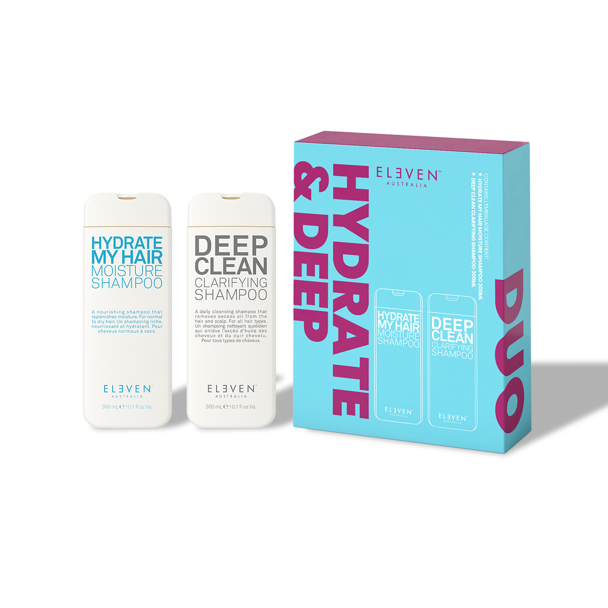 Hydrate & Deep Clean Shampoo Duo