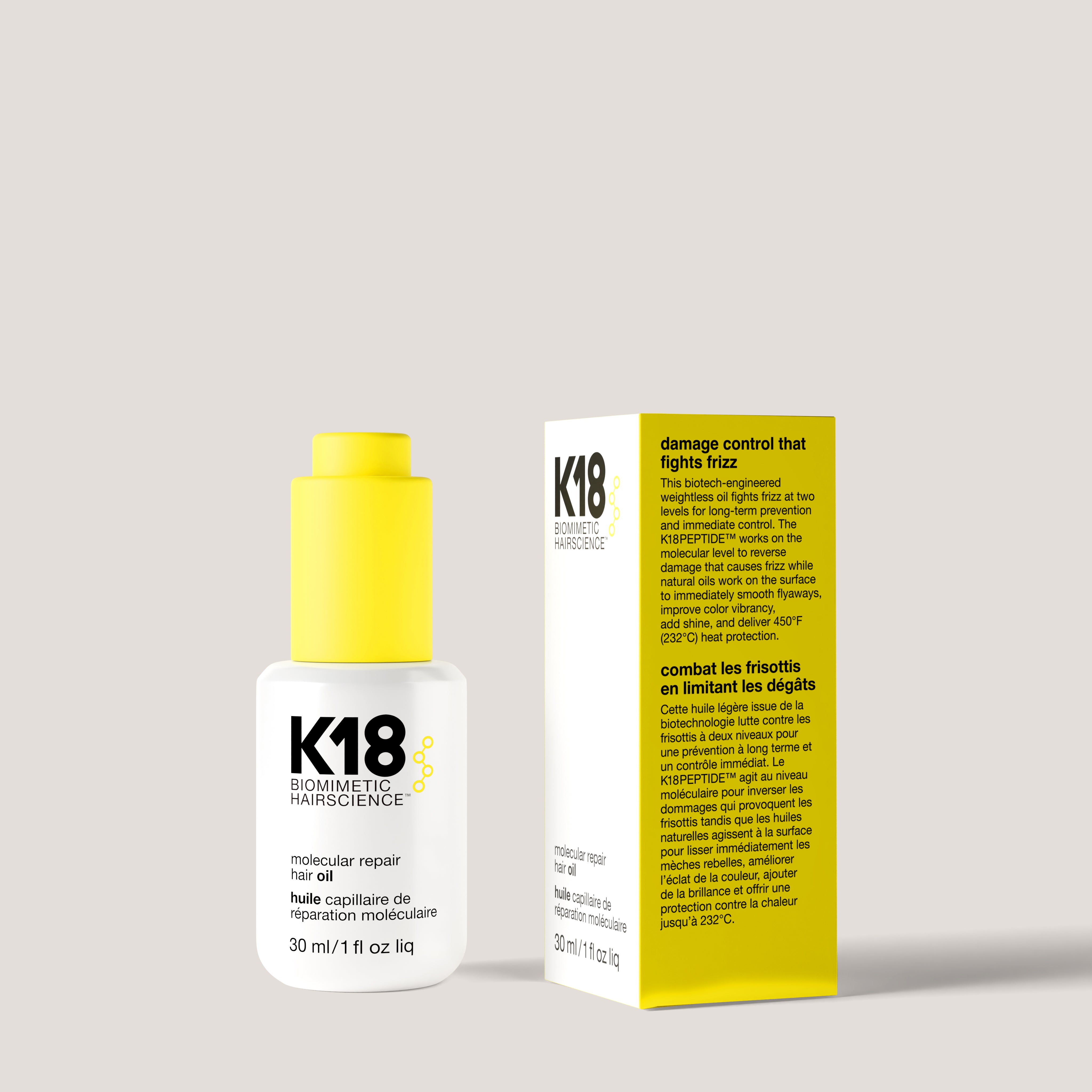 K18 MOLECULAR REPAIR HAIR OIL 30ML